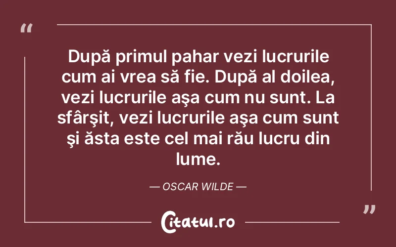 Citat Oscar Wi - citate viata