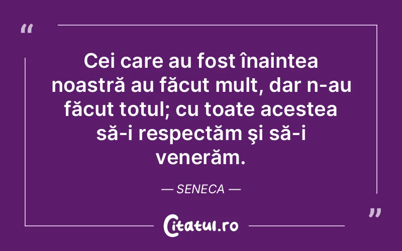 Citat Seneca - citate viata
