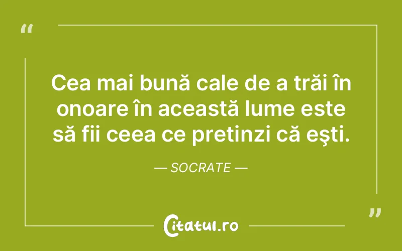 Citat Socrate - citate viata
