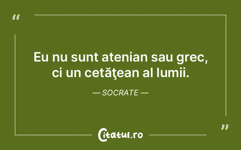 Citat Socrate - citate viata