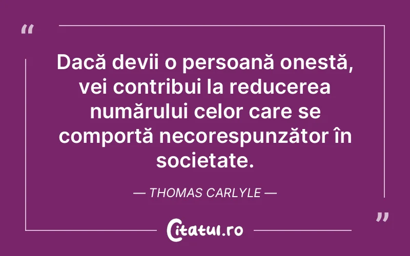 Citat Thomas Carlyle - citate viata