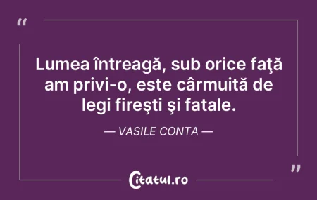 În destinul fiecăruia poate exista un ...