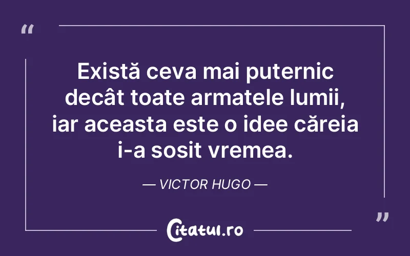 Citat Victor Hugo - citate viata