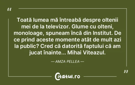 Trebuie să pledăm pentru această lume... Trebuie să pledăm pentru această lume...