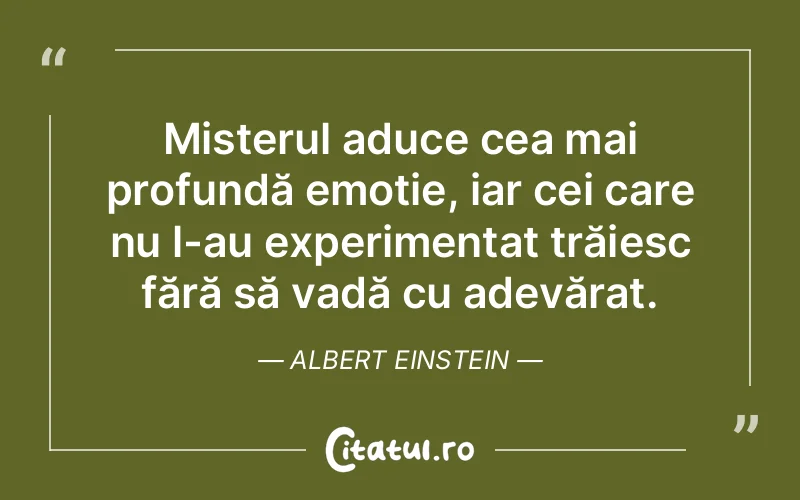 Citat Albert Einstein - citate viata