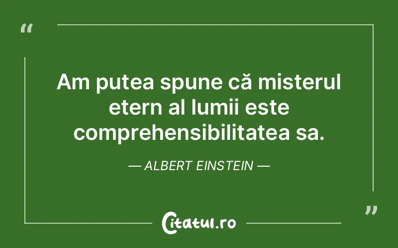 Citat Albert Einstein - citate viata
