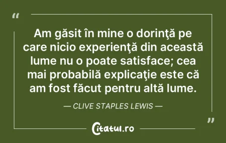 Prosperitatea îl leagă pe om de lume. ...