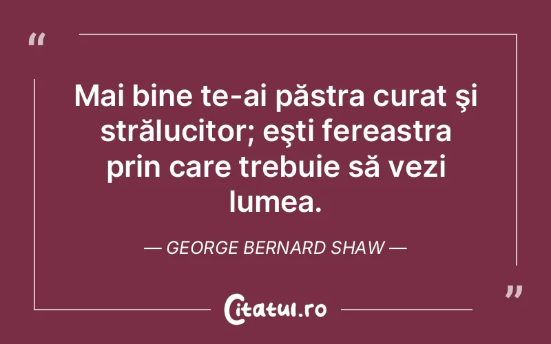 Citat George Bernard Shaw - citate viata
