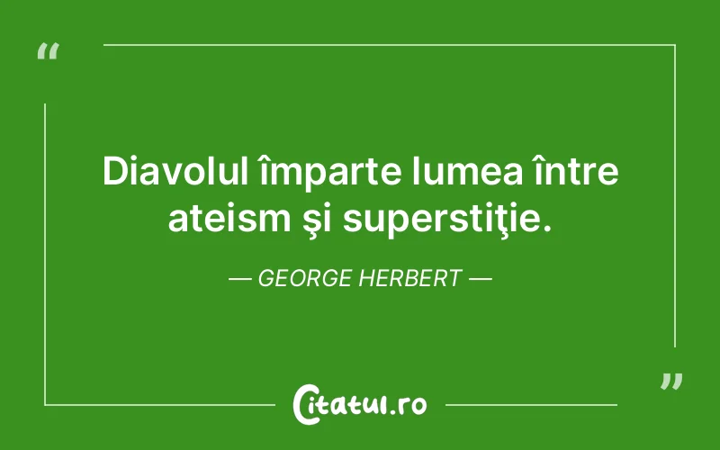 Citat George Herbert - citate viata