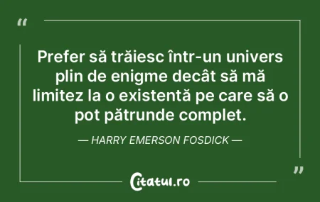 Aş prefera mai degrabă să trăiesc î...