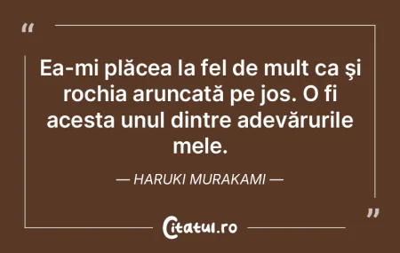 Am închis ochii, mi-am pus picioarele p... Am închis ochii, mi-am pus picioarele p...