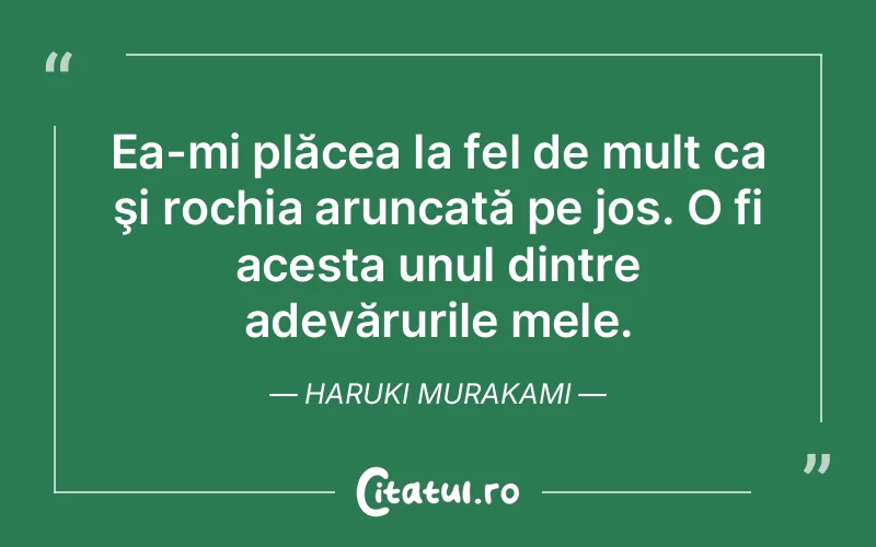 Citat Haruki Murakami - citate viata