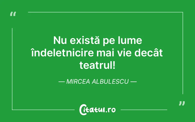 Citat Mircea Albulescu - citate viata