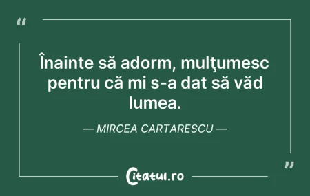 Cultura de consum macină, a mâncat o p...