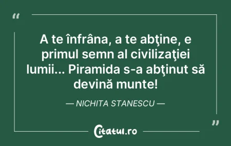 Răul din lume ne-a inundat cu micime. N...