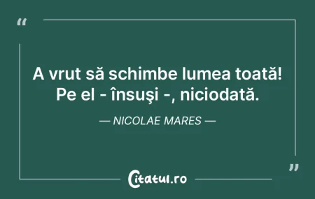 Precum odinioară ciuma, nonvaloarea mol...