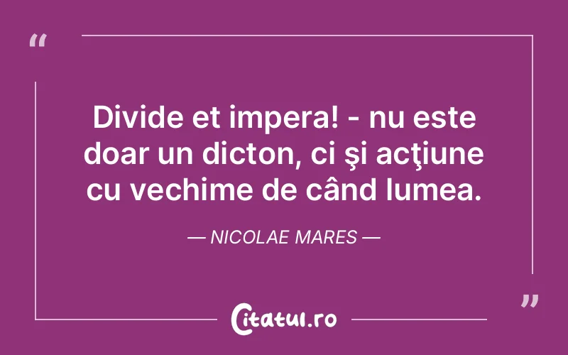 Citat Nicolae Mares - citate viata