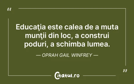 Lumea are nevoie de mai multe genii care...