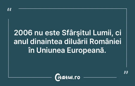Lumea nu e niciodată aşa cum ai lăsat...