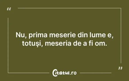 Religia nu face altceva decât să salve...