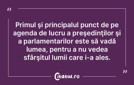 Un politician este foarte curios ce cred... Un politician este foarte curios ce cred...