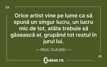 Nebun este cine trăieşte în propria-i...