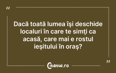 Lumea aceasta este o mare sală de sport... Lumea aceasta este o mare sală de sport...