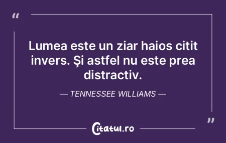 Adevarul e stăpânul nostru, nu noi st�...