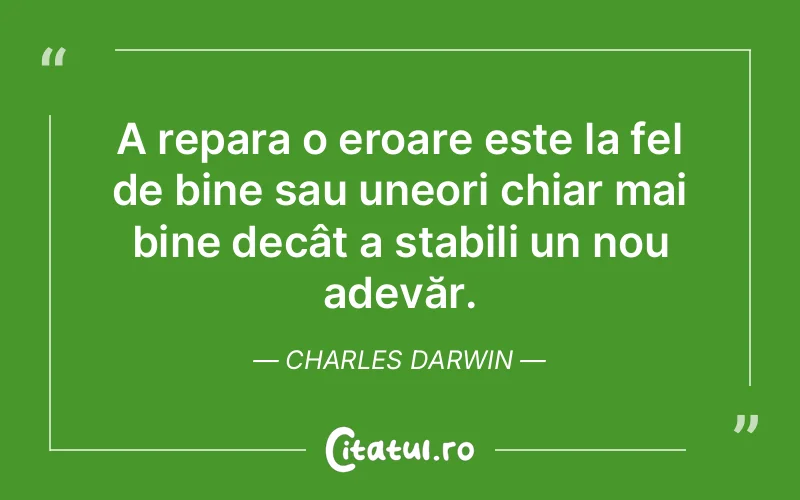 Citat Charles Darwin - citate viata