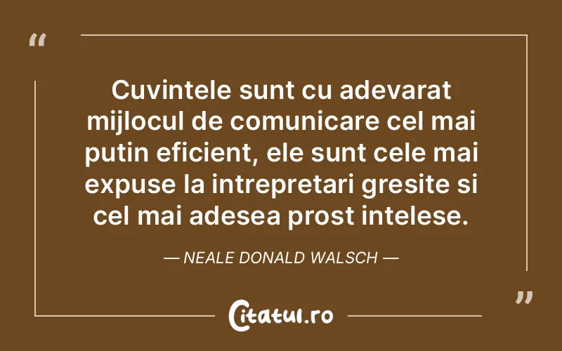 Citat Neale Donald Walsch - citate viata