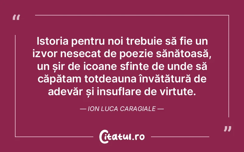 Citat Ion Luca Carag - citate viata