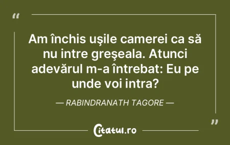 Singurul realist adevărat este vizionar... Singurul realist adevărat este vizionar...