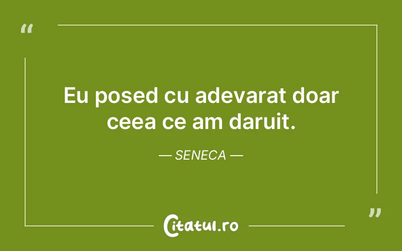 Citat Seneca - citate viata