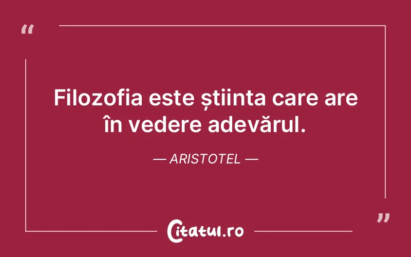 Citat Aristotel - citate viata