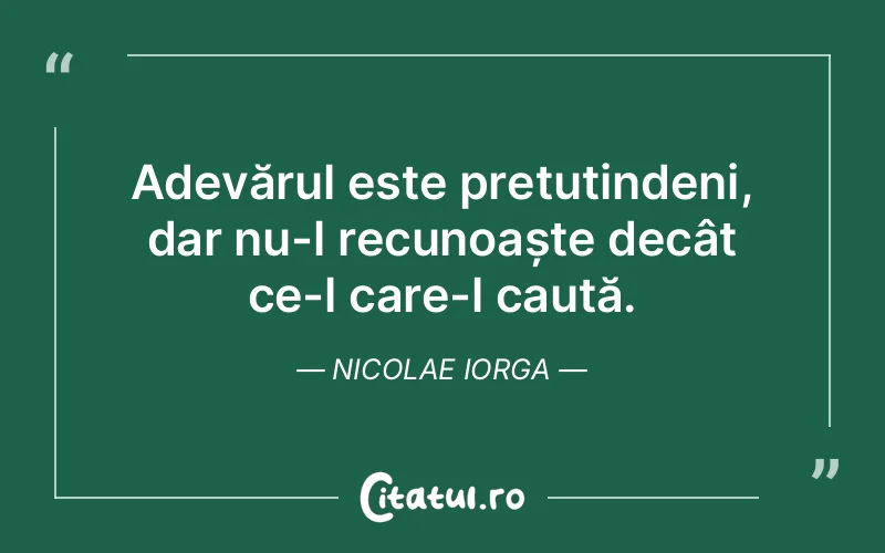 Citat Nicolae Iorga - citate viata