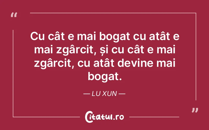 Citat Lu Xun - citate viata