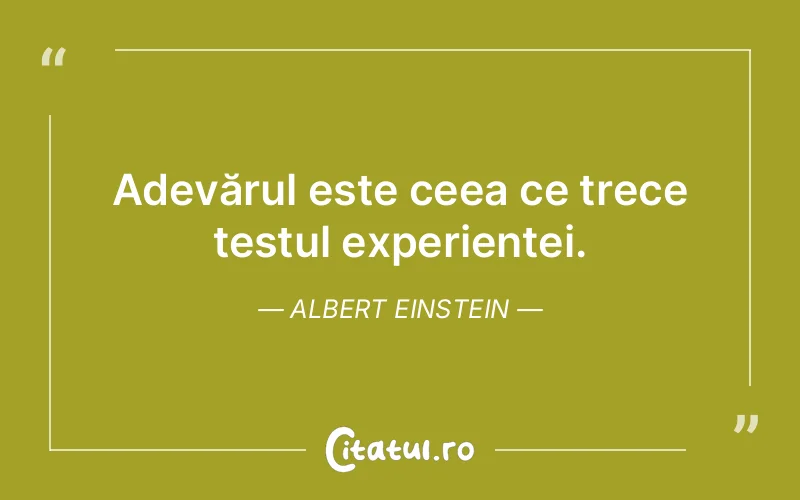 Citat Albert Einstein - citate viata