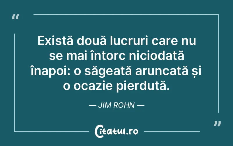 Citat Jim Rohn - citate viata