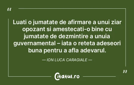 Să ne ferim de a vesti adevărul celor ...