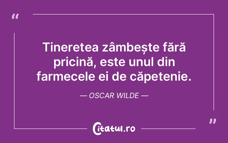 Citat Oscar Wilde - citate viata