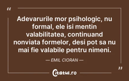 Orice om care nu crede in adevarul absol... Orice om care nu crede in adevarul absol...