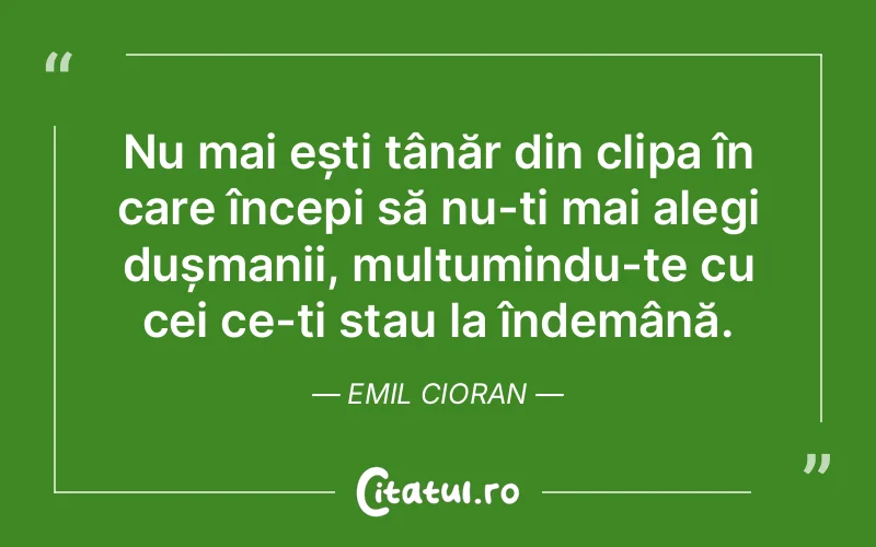 Citat Emil Cioran - citate viata