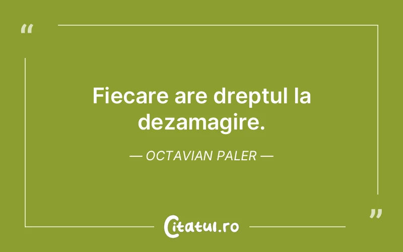 Citat Octavian Paler - citate viata
