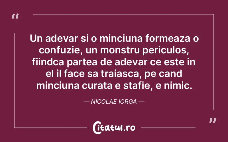 Citat Nicolae Iorga - citate viata