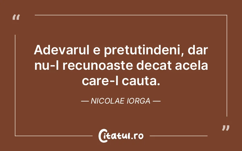 Citat Nicolae Iorga - citate viata