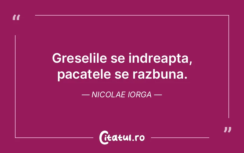 Citat Nicolae Iorga - citate viata