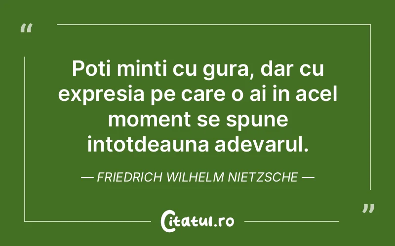 Citat Friedrich Wilhelm Nietzsche - citate viata