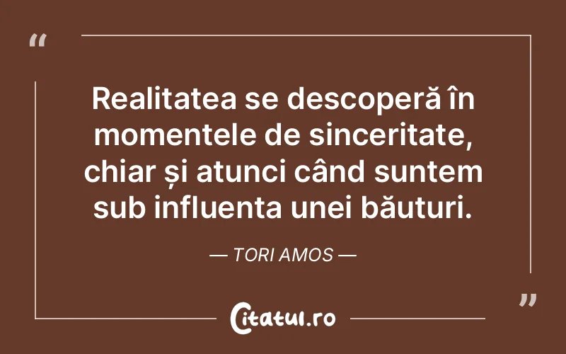 Citat Tori Amos - citate viata