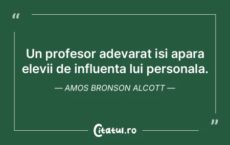 Fără schimbare nu putem evolua, iar f�...