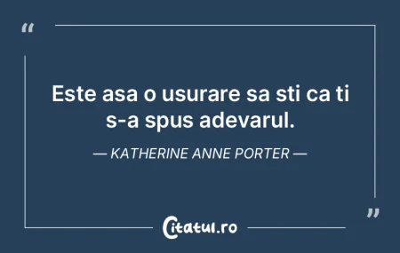 Adevarul te va elibera, dar mai intai te... Adevarul te va elibera, dar mai intai te...